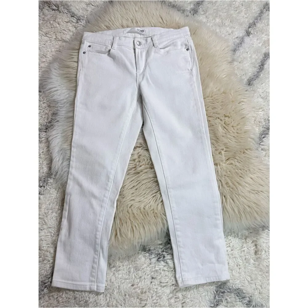 Joe Fresh White High-Rise Jeans